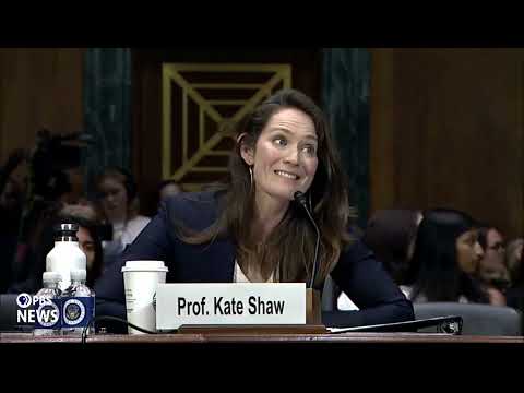 WATCH: Hawley questions law professor over her stance on judicial rulings