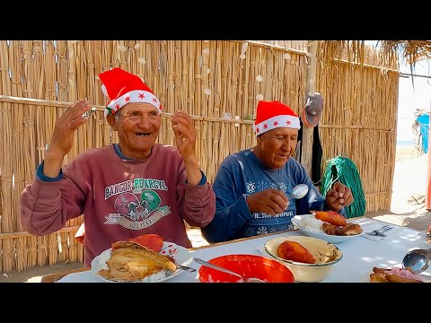 ASI VIVEN dos PESCADORES en las  ORILLAS del MAR // Don Víctor y CLARURO..