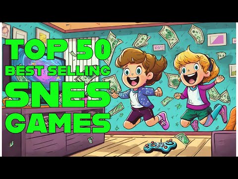 TOP 50 (+4) best selling SNES Games in One Hour (1H)
