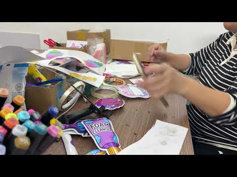 Instructions For Cutting Paper To Create Toys Part 8