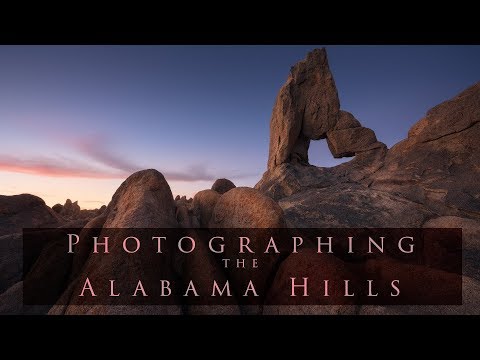 Photographing the Alabama hills - Southern California trip Part 1
