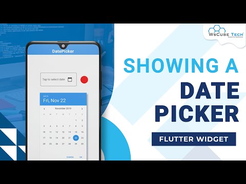 Flutter Date Picker Tutorial [Hindi] | Flutter Widgets🔥