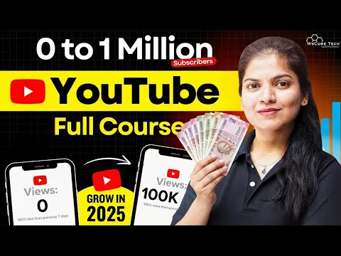 YouTube Full Course [FREE] | How to Grow Your YouTube Channel Fast & Earn Money 🤑