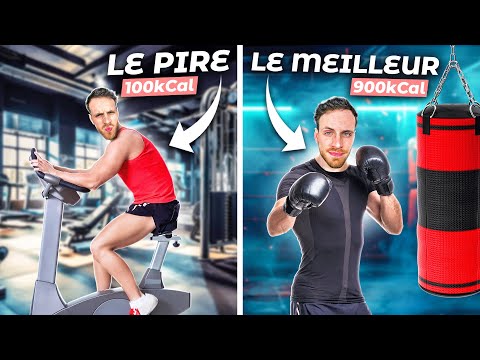 Meilleur et pire sport pour PERDRE DU POIDS : classement de 30 activités