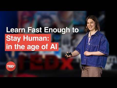 Learn Fast Enough to Stay Human: in the age of AI | Jess Wiseman | TEDxNorthern Quarter