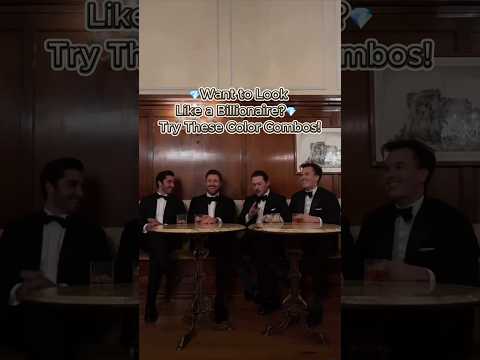 Best Color Combinations for an EXPENSIVE Look! 🔥 #mensfashion