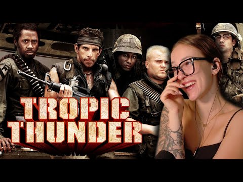 Military Member's First Time Watching Tropic Thunder (Movie Reaction)
