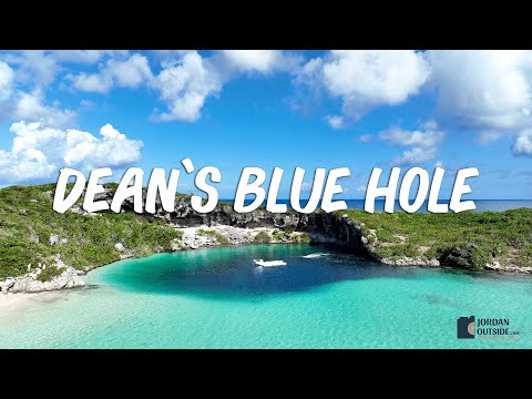 Dean's Blue Hole, Long Island, Bahamas (Free Diving and Great Snorkeling Spot)