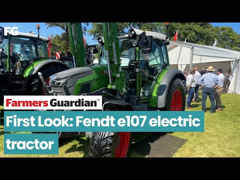 First Look: Fendt e107 electric tractor
