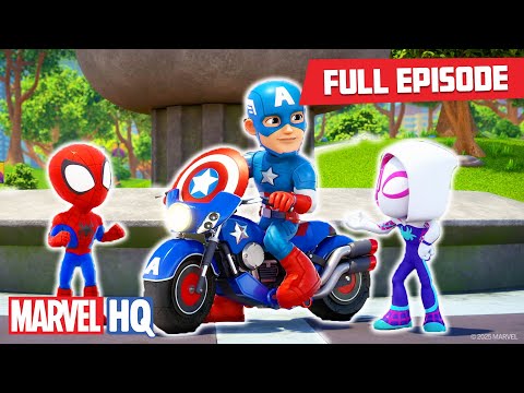 Captain Gobby 🛡️ 🎃 | Spidey and His Amazing Friends | Full Episode | @MarvelHQ @disneyjr