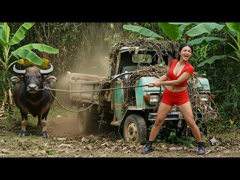 TIMELAPSE — Genius Girl Restores a Dead Kubota Tractor Engine Back to Full Power!