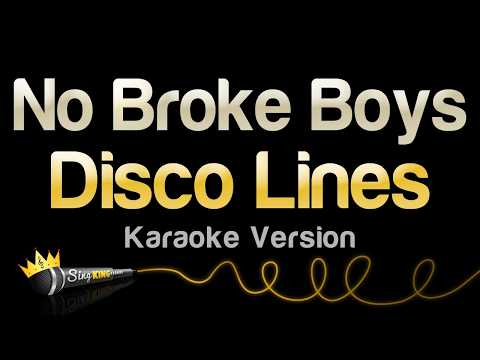 Disco Lines - No Broke Boys (Karaoke Version)