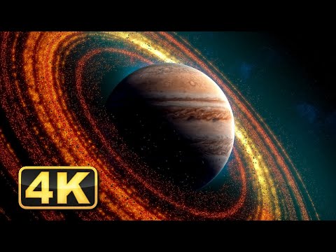 4K Faraway Planet Screensaver | Relaxing Video for Meditation. Relaxing music. Awesome Space video