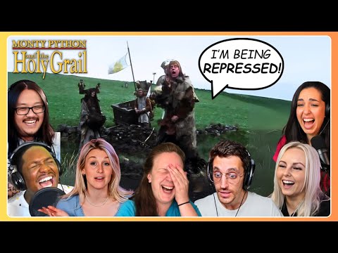 TOP "I'm Being Repressed!" 👑 Monty Python and the Holy Grail Movie Reaction Compilation Mashup