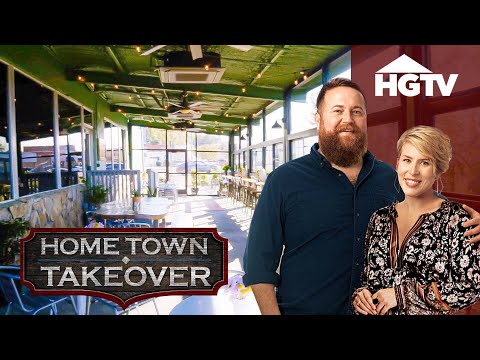 UNBELIEVABLE Restaurant Renovation Home Town's BEST| Hometown Takeover | HGTV