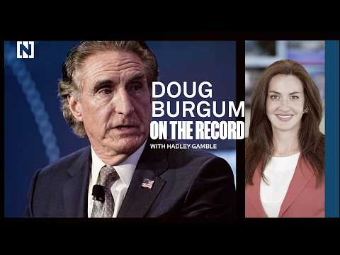 Doug Burgum insists American economy is well-positioned to cope with market turmoil