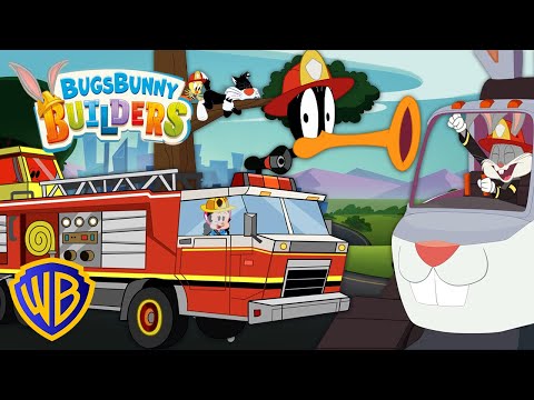 Sapranno costruire un camion antincendio SPETTACOLARE? 🚒 | Bugs Bunny Builders 🇮🇹 | @WBKidsItaliano​