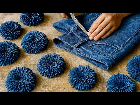 Great idea with old pants / I made 50 pairs and sold them all _DIY