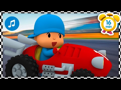 Pocoyo Car Racing 🚗 | Fun Cartoon Racing for Kids