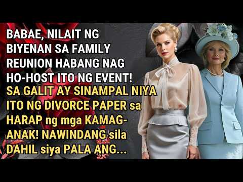 SINAMPAL niya ng DIVORCE PAPER ang MATAPOBRENG BIYENAN SA HARAP NG MGA KAMAG-ANAK sa FAMILY REUNION!