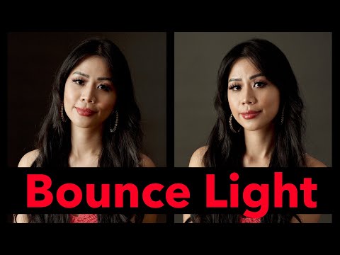 One Light Portraits Using Bounce Light For Stills & Video