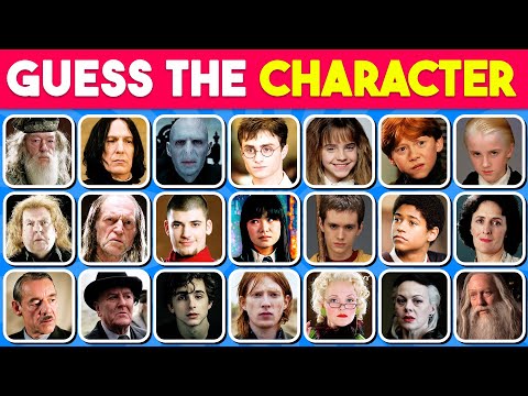 Only 1% Can Name All 106 Harry Potter Characters! 🧙‍♂️🔥 | 4 Levels: Easy to Impossible