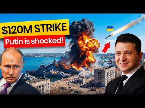 Ukraine’s $120M Shock Attack: Putin’s Black Sea Strongholds Collapse in Hours! #UkraineWar