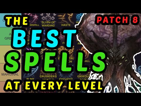 The BEST SPELLS in Baldur's Gate 3 - [Updated] Complete Guide to Spells of Every Level