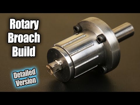 Detailed Rotary Broach #TMC2020