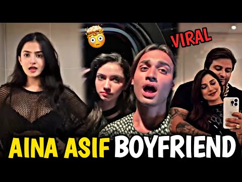 Sajal Malik’ Aina Asif Boyfriend | Dr Nabiha & Alina Amir Yaqi ✌️
