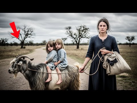 Pobre Madre Es Abandonada Solo Con Una Cabra Vieja, Pero Ella Encuentra Un Lugar Que Cambia Todo