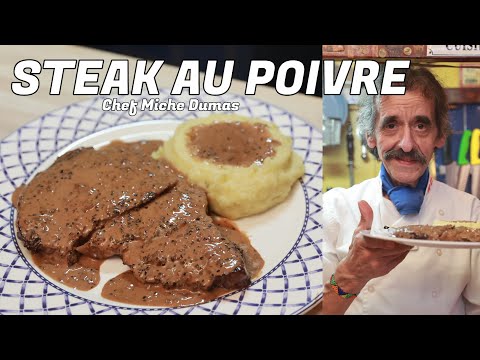 STEAK AU POIVRE PRÉPARÉ COMME DANS LES ANNÉES 80! Une recette facile pour impressionner vos invités