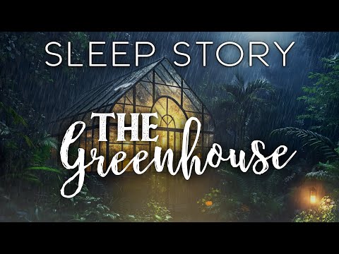 A Rainy Day in the Greenhouse: A Calming Sleepy Story