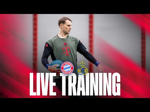 Das Abschlusstraining vor Union Saint-Gilloise 🏆 Champions League