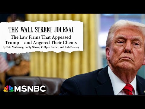 Law firms that made deal with Trump, see major clients abandon them for firms that stood up to him