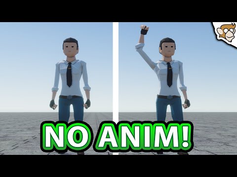 Make Animations WITHOUT making Animations! (Grab Items, Carry Objects, Do Anything, IK)
