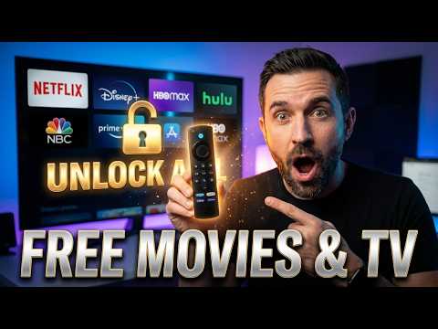 🔐 FREE Movies & TV Shows on Fire Stick — UNLOCK EVERY APP 🔐