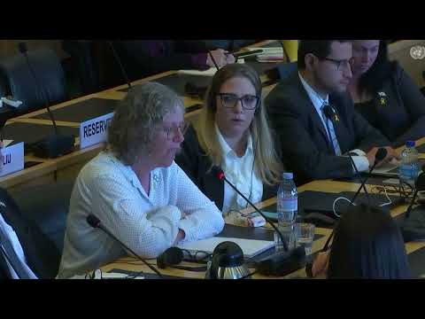 Hostage survivors Keith and Aviva Siegel give chilling testimony as captives in Gaza.