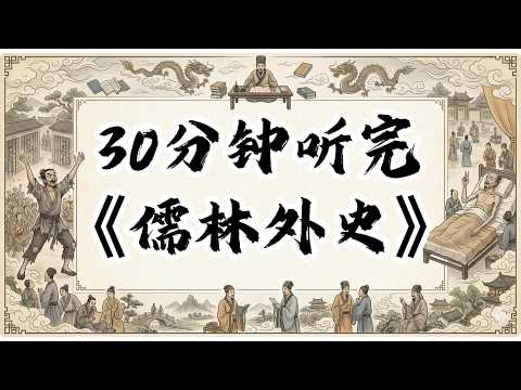 三十分鐘讀完儒林外史!#認知覺醒#成長#人生#深夜讀書#情感故事#老年生活#一口氣看完#夜讀人生#閲人智慧#強者思維 #情商 #夜讀人生#社交技巧#处世智慧 #中國名著#名著#中國歷史#讀書