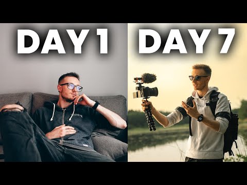 I'm not ready, but I started filming anyway