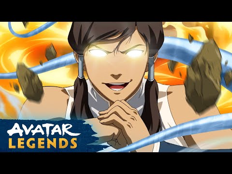 Korra’s Most POWERFUL Bending Moments Ever ⛰️🔥🌪🌊 | 47 Minute Compilation | Avatar