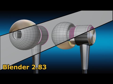 Make Earphones In Blender: Product Design