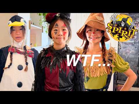 WE DRESSED EACH OTHER UP FOR HALLOWEEN….*fail*