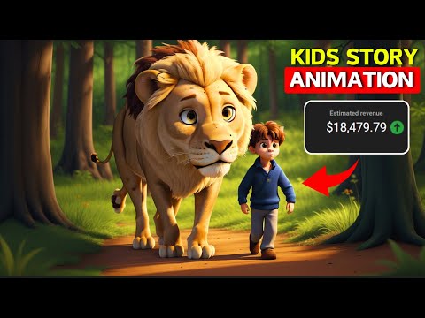 I Made $700/Day Creating KIDS Animation Story Videos with FREE AI Tools!