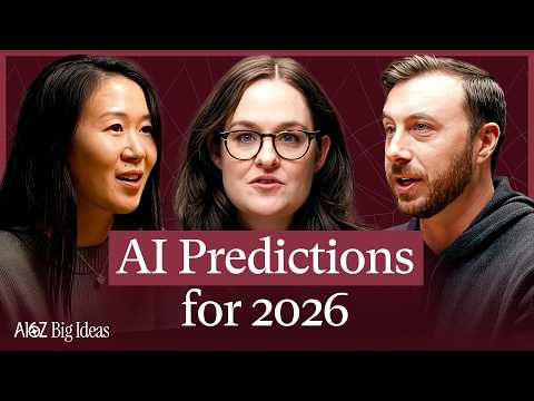 How AI Agents Will Transform in 2026 (a16z Big Ideas)