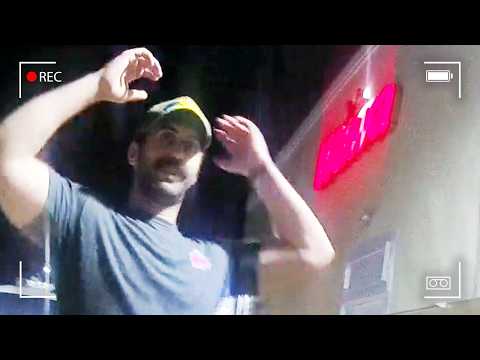 The Moment Cop Realizes Fellow Officers Are Arresting Him