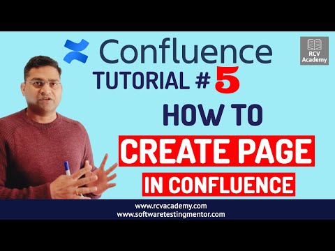 Confluence Tutorial #5 - How to Create Pages in Confluence