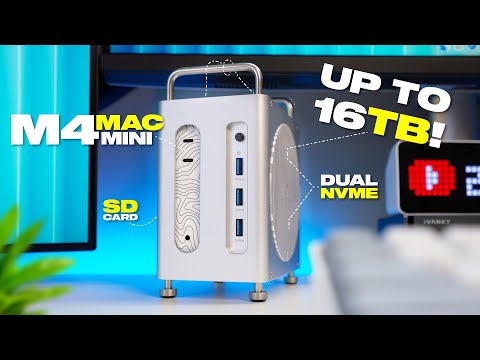 The Ultimate M4 Mac Mini Dock? INSANE 40Gbps Speed + 16TB Storage!