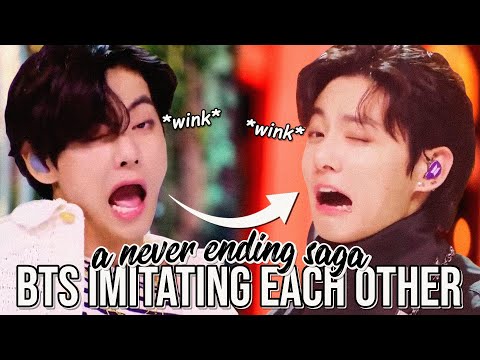 BTS Imitating Each Other