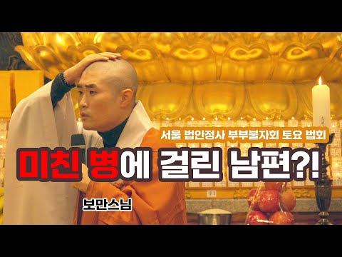 [#보만스님] "속 시원한 불교 심리 상담: 스님에게 마음의 고민을 털어놓으세요" (서울 법안정사 부부 불자회 토요 법회)